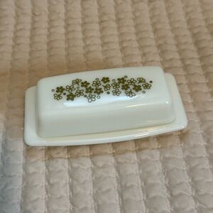 PYREX Vintage Crazy Daisy Butter Dish